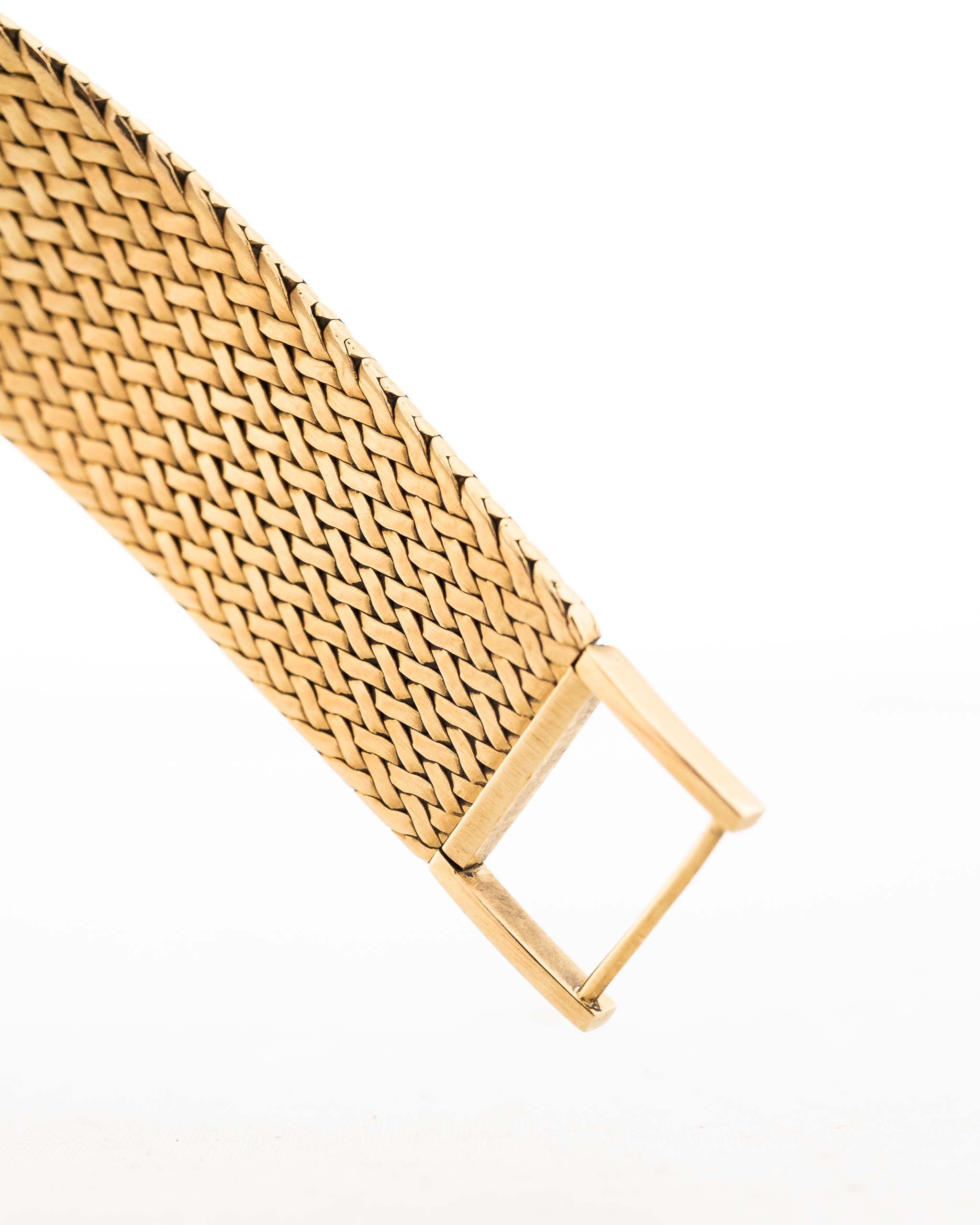 Vintage Patek Philippe Ellipse 3605 Jumbo 1982 18k yellow gold Bracelet Clasp