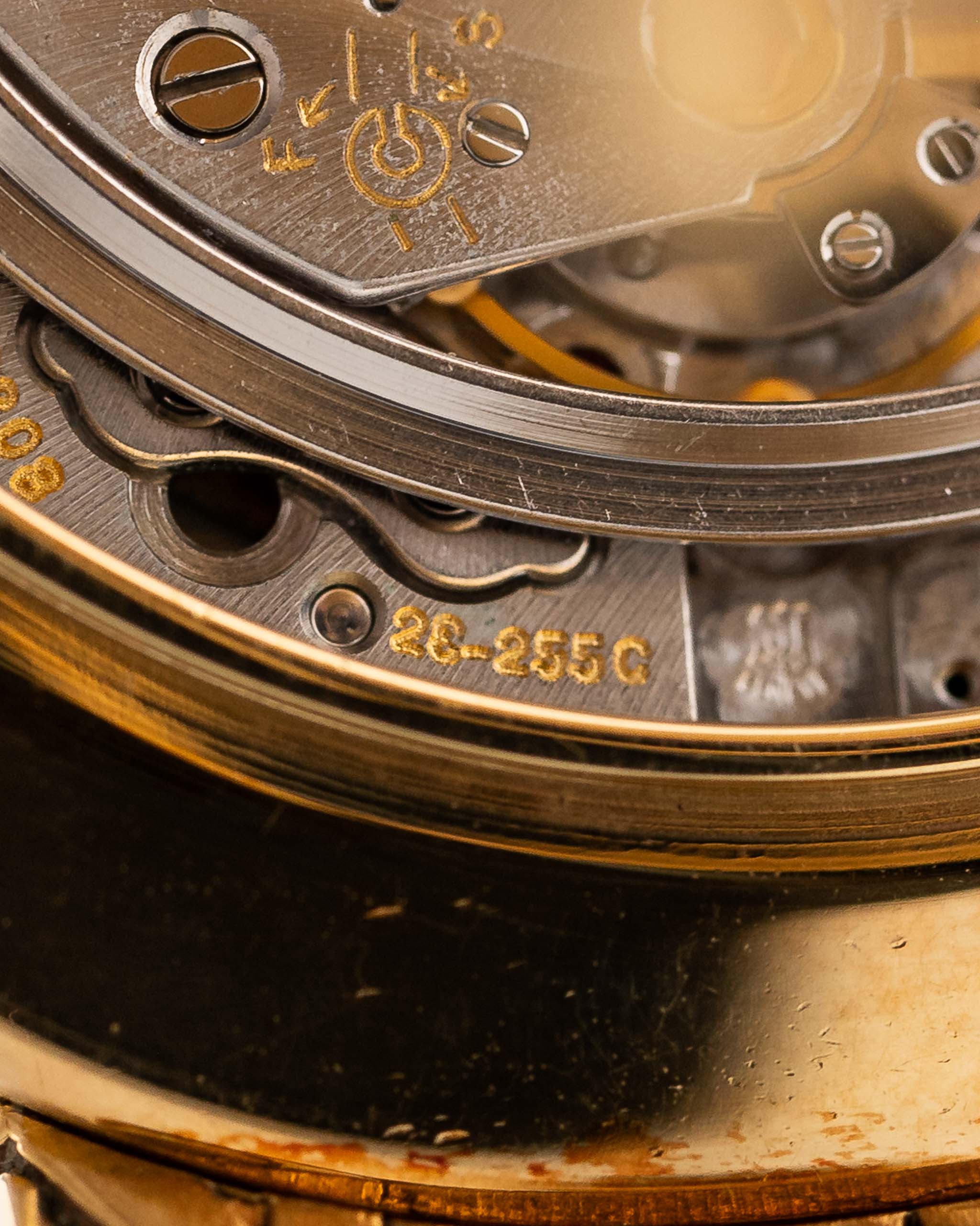 Vintage Patek Philippe Ellipse 3605 Jumbo 1982 18k yellow gold Movement