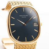 Vintage Patek Philippe Ellipse 3605 Jumbo 1982 18k yellow gold Dial