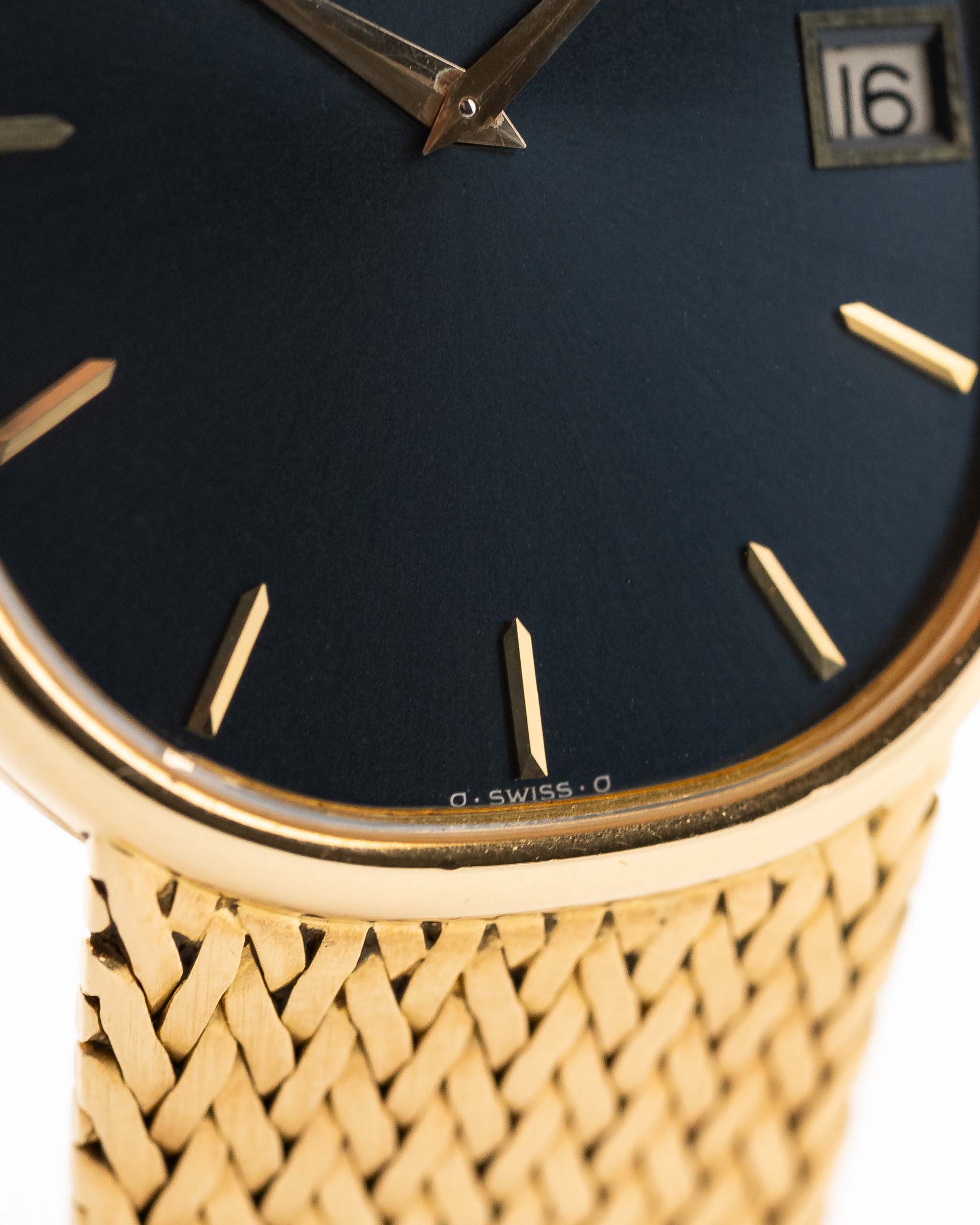 Vintage Patek Philippe Ellipse 3605 Jumbo 1982 18k yellow gold Dial