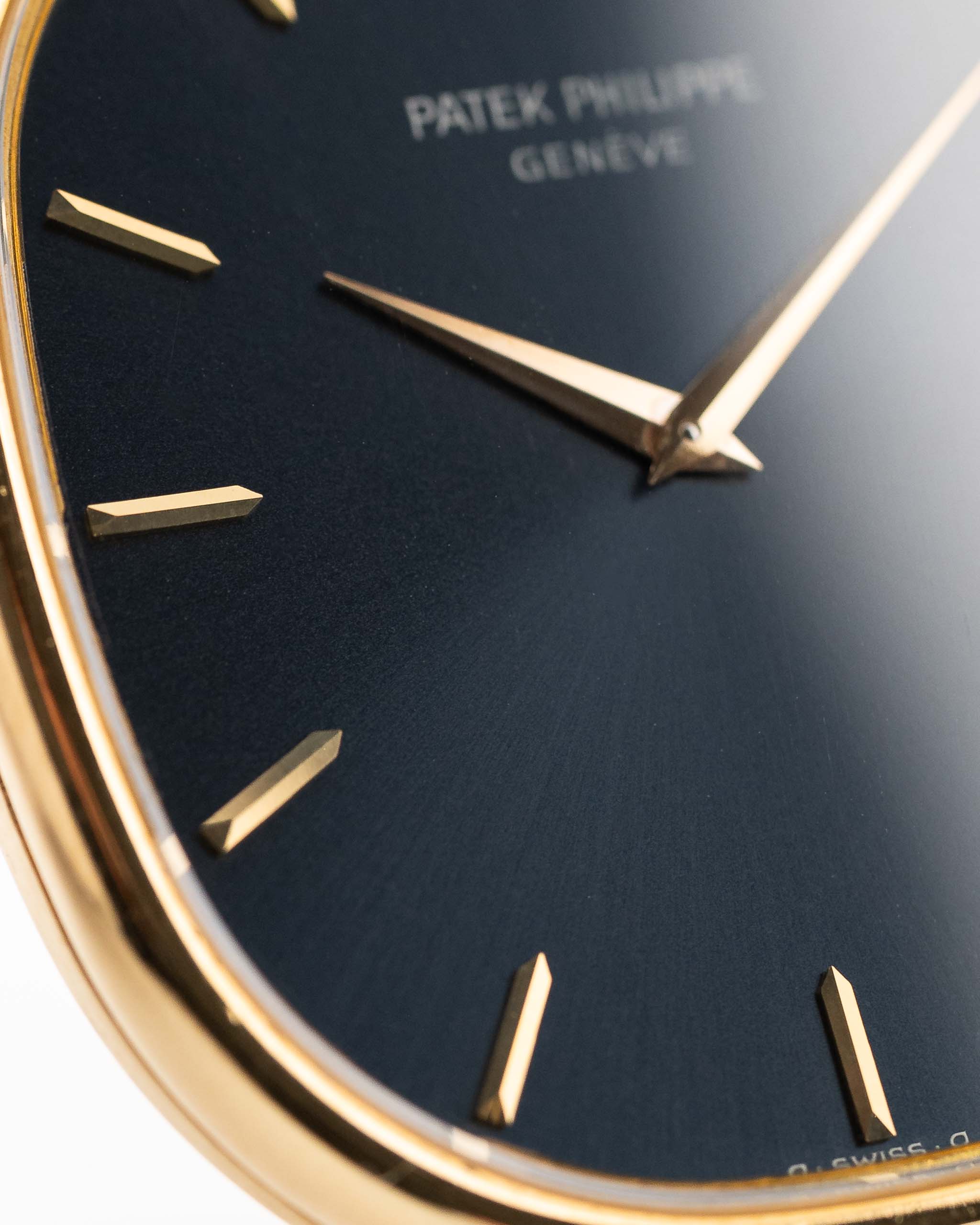 Used Patek Philippe Ellipse 3605 Jumbo 1982 18k yellow gold Dial