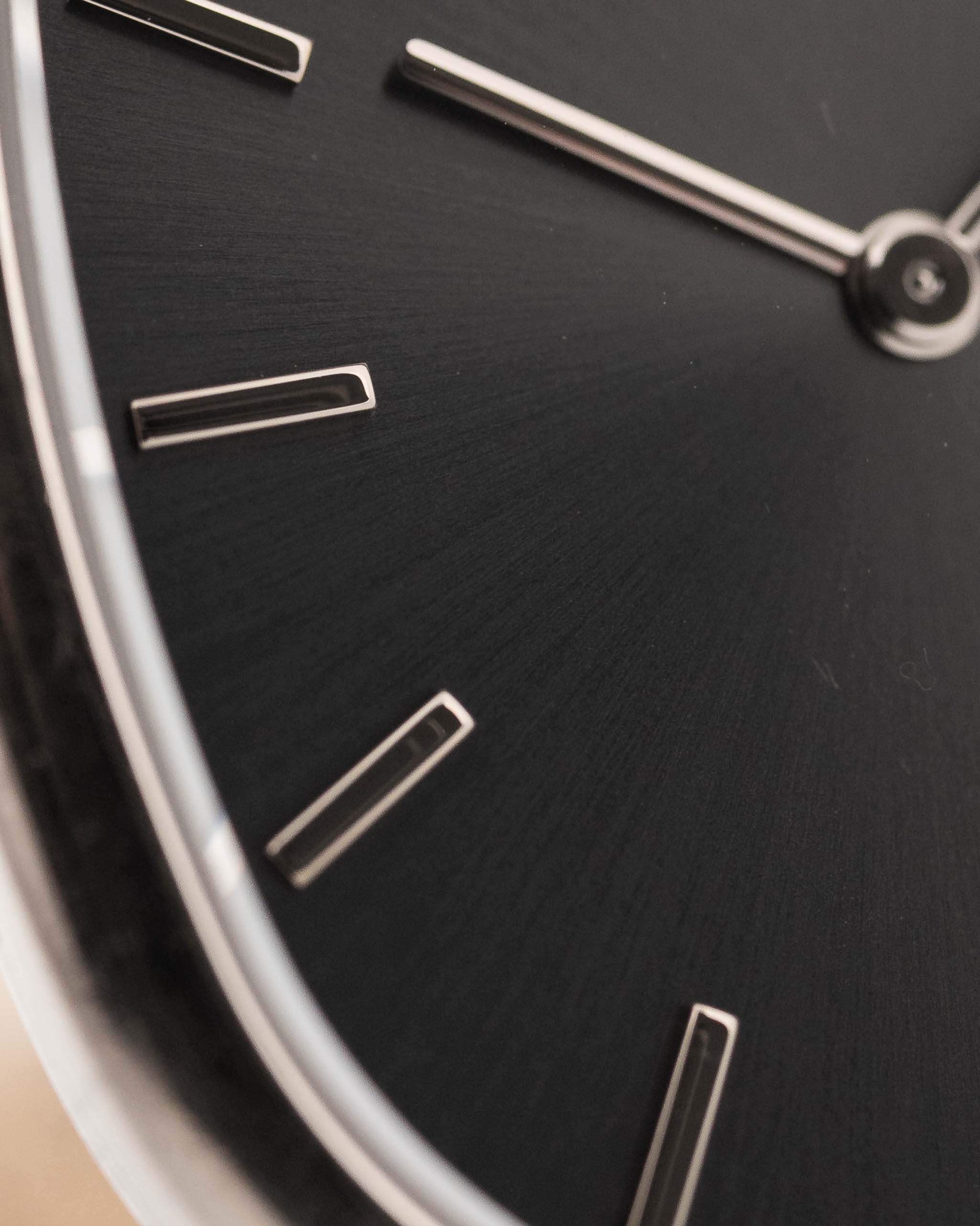 Vintage Patek Philippe Ellipse 3738 Grey 18k white gold 1980s with grey sunburst dial Markers