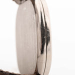 Vintage Patek Philippe Ellipse 3738 Grey 18k white gold 1980s case