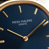 Patek Philippe Ellipse 3848 d’Or Blue 1980s