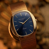 Patek Philippe Ellipse 3857J mit abgestuftem Gehäuse, 1980er Jahre