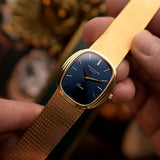 Patek Philippe Ellipse 3857J mit abgestuftem Gehäuse, 1980er Jahre