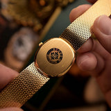 Patek Philippe Ellipse 3857J mit abgestuftem Gehäuse, 1980er Jahre