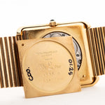 Vintage Patek Philippe Onyx 3649 Jumbo 1970s 18k yellow gold case back