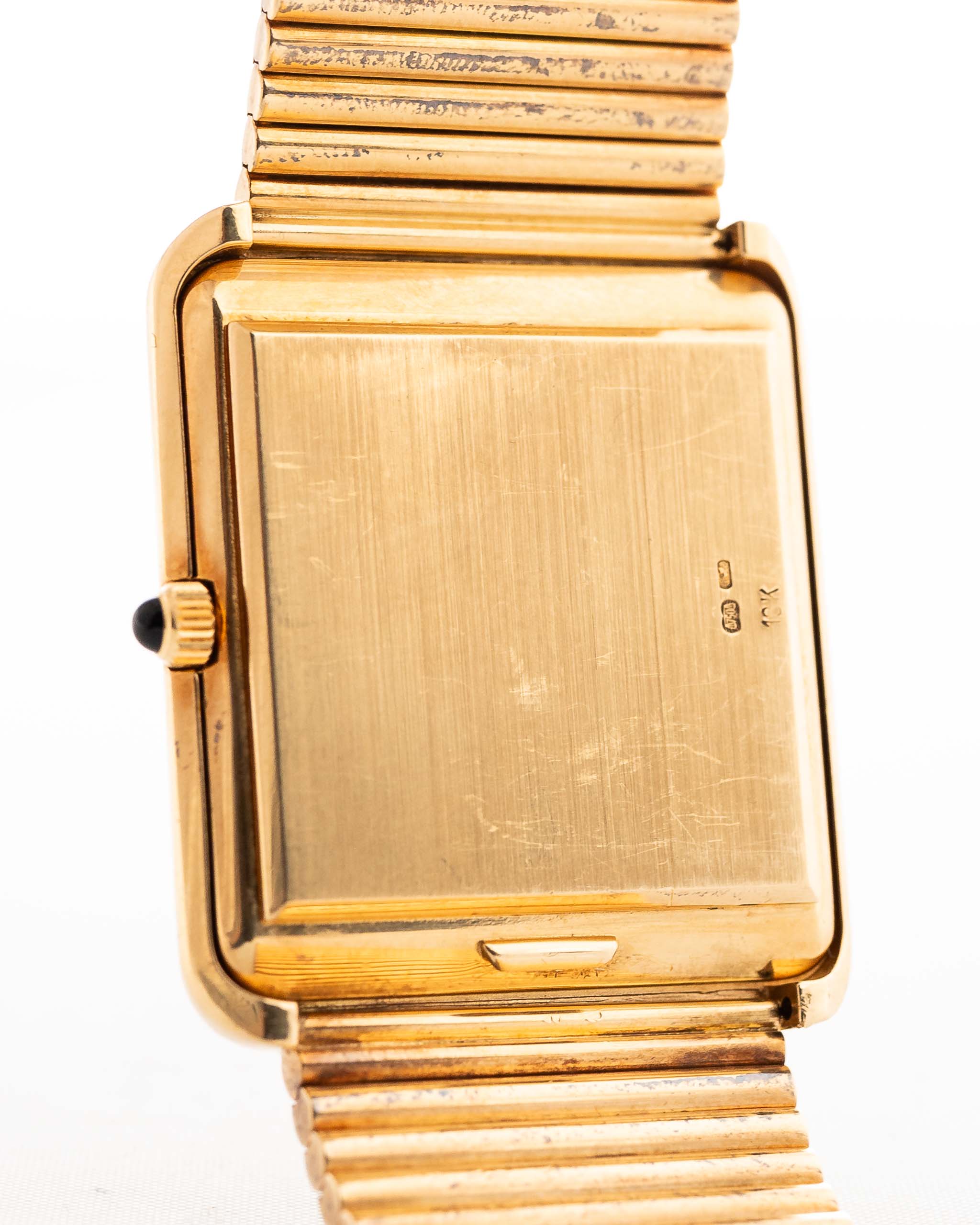 Vintage Patek Philippe Onyx 3649 Jumbo 1970s 18k yellow gold case back