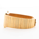 Vintage Patek Philippe Onyx 3649 Jumbo 1970s 18k yellow gold bracelet