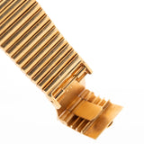 Vintage Patek Philippe Onyx 3649 Jumbo 1970s 18k yellow gold bracelet clasp