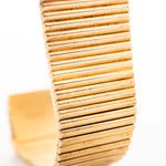 Vintage Patek Philippe Onyx 3649 Jumbo 1970s 18k yellow gold bracelet