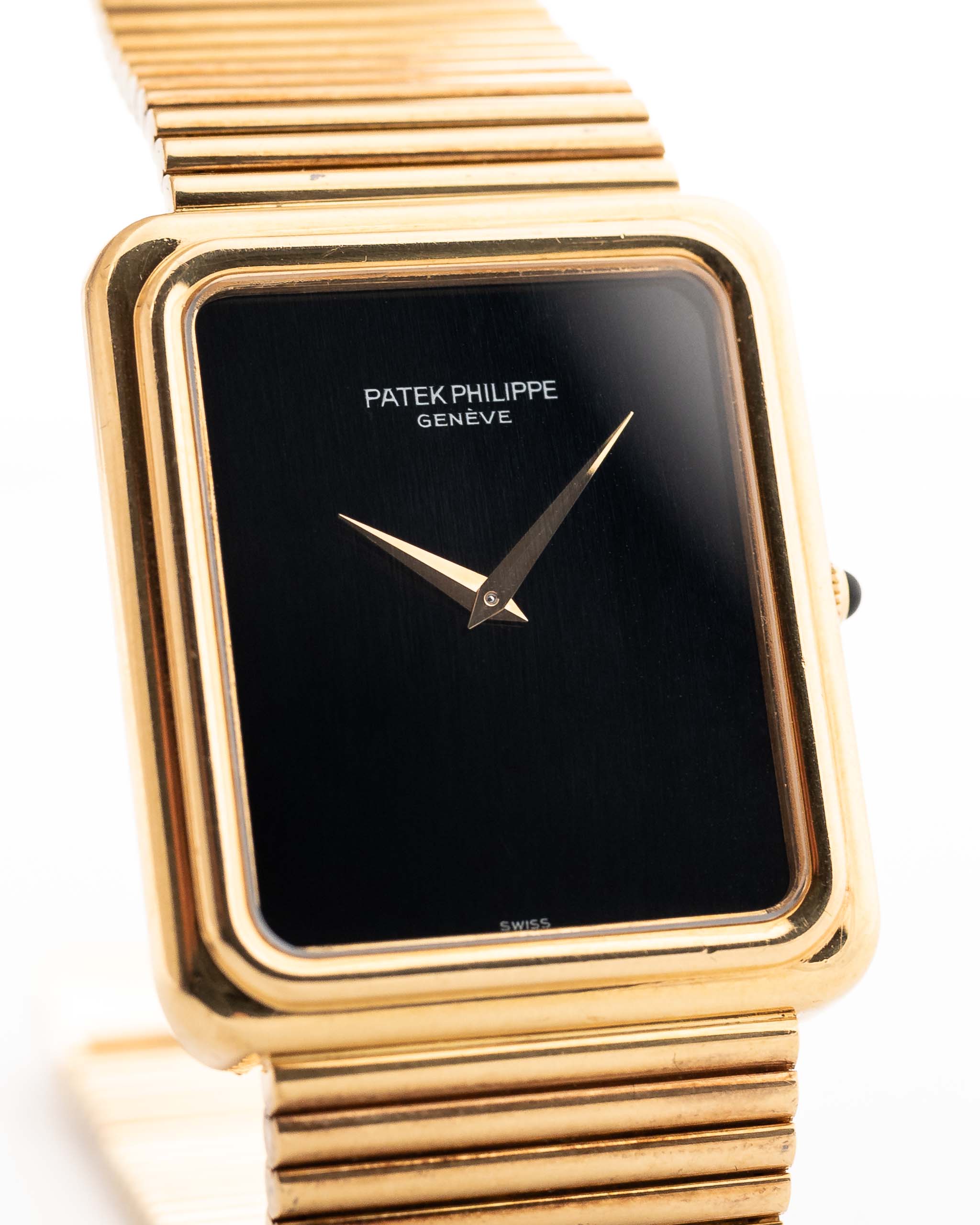 Patek Philippe Onyx 3649 Jumbo 1970s Onyx Dial