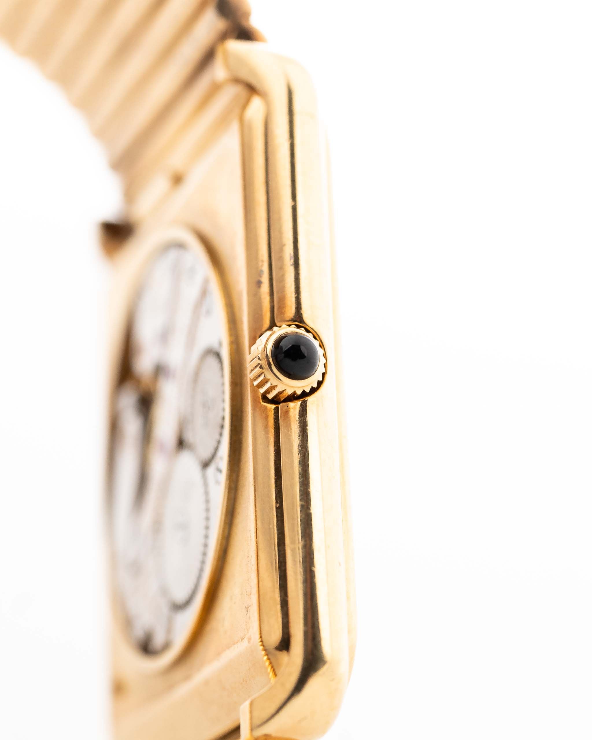 Vintage Patek Philippe Onyx 3649 Jumbo 1970s Case Crown
