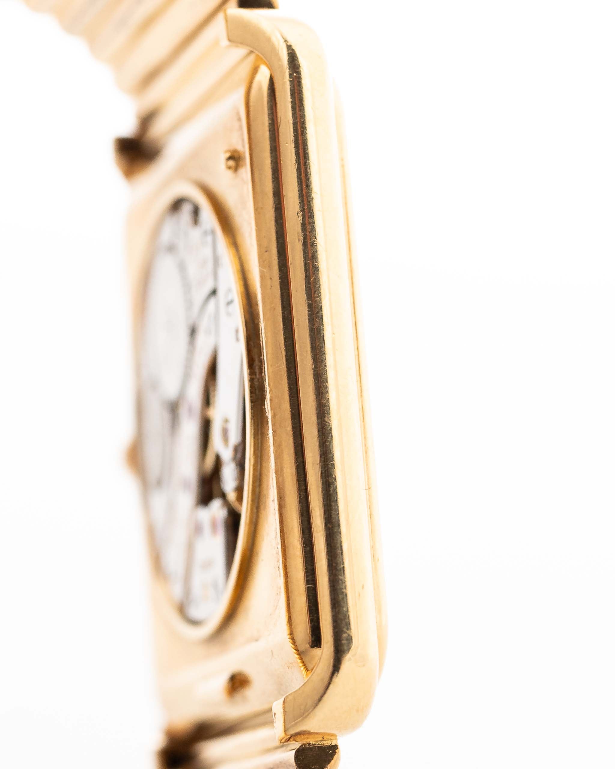 Vintage Patek Philippe Onyx 3649 Jumbo 1970s 18k yellow gold case