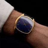 Preowned Patek Philippe 3585 Jumbo Blue 1980s