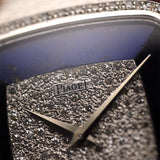 Piaget Square 9775 Lapis Onyx Diamond 1970s