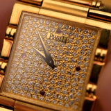 Piaget 91317 Dancer 18k Pavé 1980s