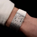 Piaget Square 9133 Roman 18k 1970s