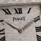 Piaget Square 9133 Roman 18k 1970s