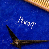 Piaget 9154 Protocole Lapislazuli 18k 1970s