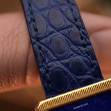 Piaget 9154 Protocole Lapislazuli 18k 1970s