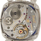 Piaget 9231, lapislazzuli, quadrato, 18 carati, anni '70