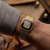 Piaget 9771 TV Onyx Pavé 1970s