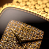 Piaget 9771 TV Onyx Pavé 1970s