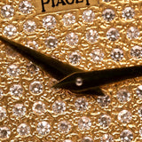 Piaget 9771 TV Onyx Pavé 1970s