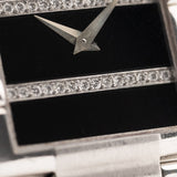 Piaget Dancer 80317, onyx et diamants, années 1980