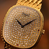 Piaget Ellipse 94438 Ruby Pavé 1980s