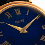 Piaget Ellipse 9801 Lapizlazuli Roman 1970s - Watch Piaget Dial