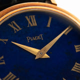 Piaget Ellipse 9801 Lapizlazuli Roman 1970s - Watch Piaget Dial
