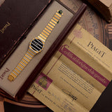 Piaget Polo 7661 Jumbo Onyx Zebra 1980s