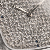 Piaget Square 9771 Jumbo Pavé 1980s