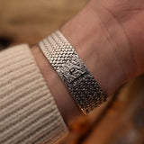 Piaget Square 9771 Jumbo Pavé 1980s