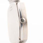 Vintage Piaget TV 12735 Lapis Lazuli Diamond 1970s 18k white gold case crown