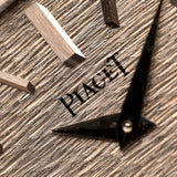 Piaget TV 9574 Écorce Or blanc 1970
