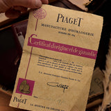 Piaget TV 9574 Écorce Or blanc 1970