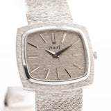 Piaget TV 9574 Écorce Or blanc 1970