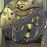 Piaget TV 9574 Écorce Or blanc 1970