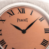 Piaget TV 9587 Salmon 18k 1970s