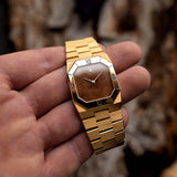 Rolex Cellini 4350 Octagon Wood 1981