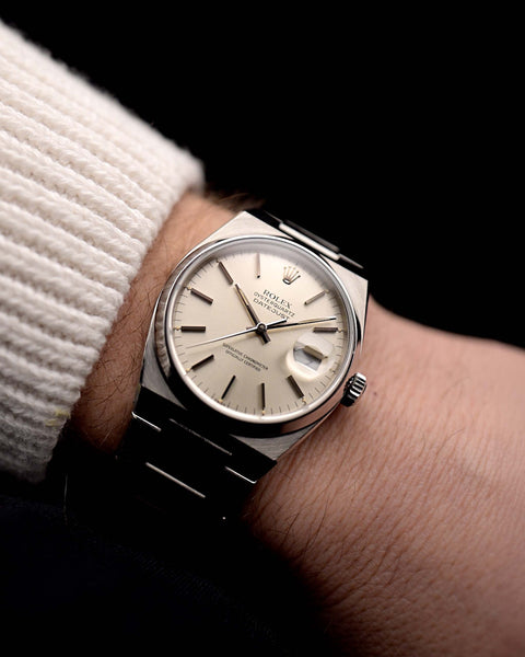 Rolex Datejust 17000 Oysterquartz Silver 1982 – GOLDAMMER
