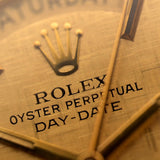 Rolex 1803 Day Date Linen 1978