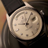勞力士 1803 Day-Date 圓盤鑽石款 1970年