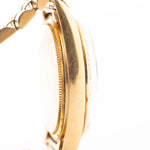 Closeup Photo of a Rolex 1601 Datejust 18k Malachite Case. From 1968, 36mm in 18K Yellow Gold with Original Malachite Dial, Automatic Caliber 1570 and Original Jubilee Bracelet.