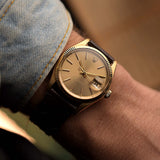 Rolex 18k Oyster Perpetual 1503 Date 1971