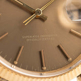Rolex 18k Oyster Perpetual 1503 Date 1971